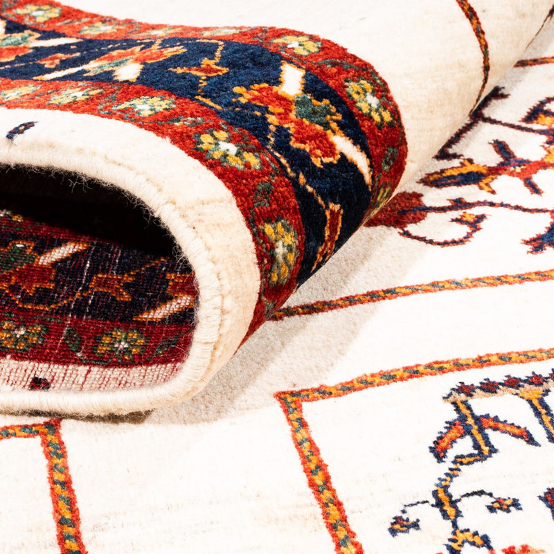 Persisk Gabbeh Teppe 210x154cm - Perserteppich Wollteppich
