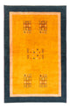 Persisk Gabbeh Teppe 155x108cm - Perserteppich Wollteppich