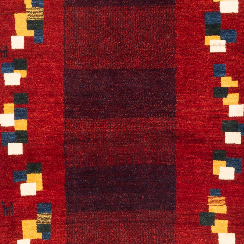 Persisk Gabbeh Teppe 200x85cm - Perserteppich Wollteppich