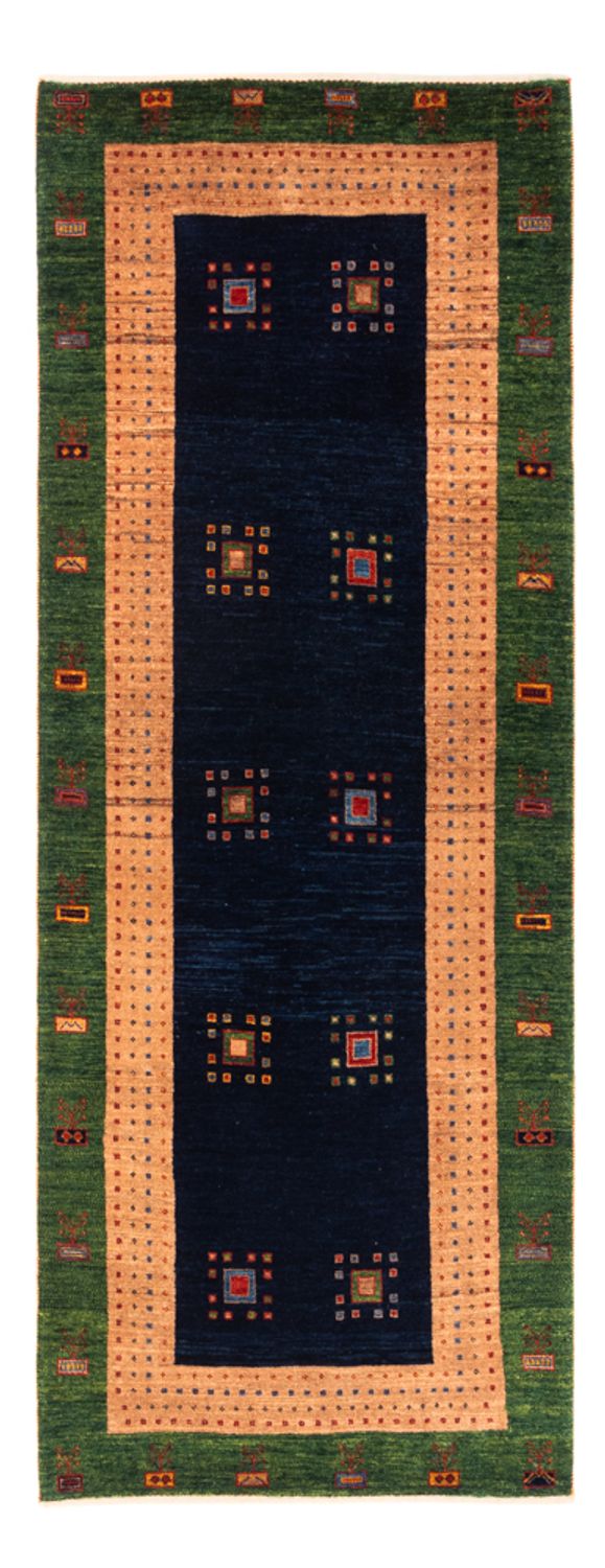 Persisk Gabbeh Teppe 202x82cm - Perserteppich Wollteppich