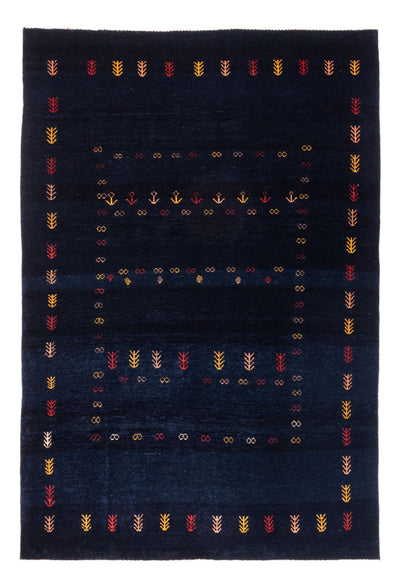 Persisk Gabbeh Teppe 125x177cm - Perserteppich Wollteppich
