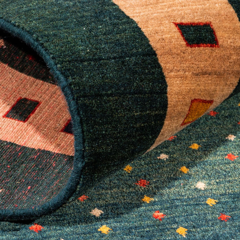 Persisk Gabbeh Teppe 86x226cm - Perserteppich Wollteppich