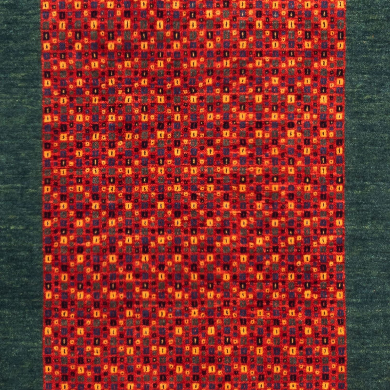 Persisk Gabbeh Teppe 152x100cm - Perserteppich Wollteppich