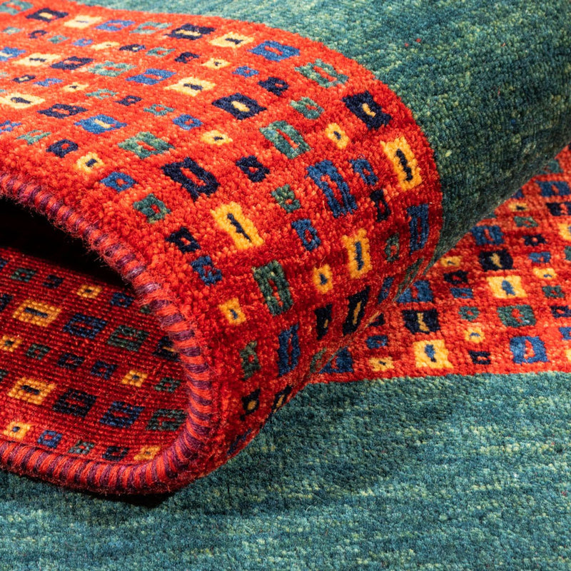 Persisk Gabbeh Teppe 152x100cm - Perserteppich Wollteppich