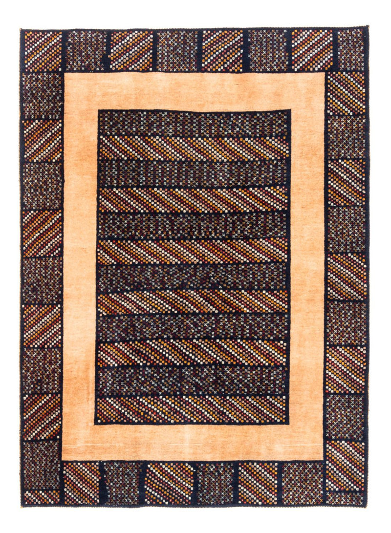 Persisk Gabbeh Teppe 156x200cm - Perserteppich Wollteppich