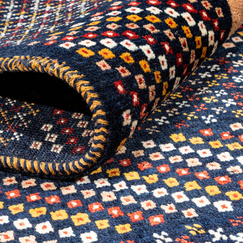 Persisk Gabbeh Teppe 156x200cm - Perserteppich Wollteppich