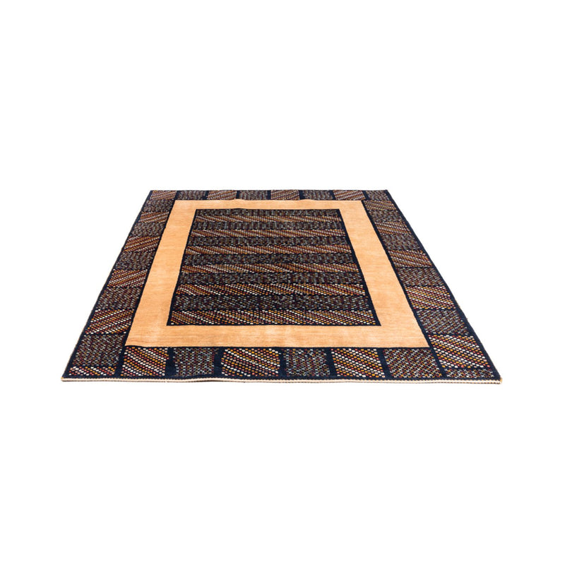 Persisk Gabbeh Teppe 156x200cm - Perserteppich Wollteppich