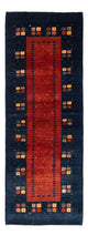 Persisk Gabbeh Teppe 214x80cm - Perserteppich Wollteppich