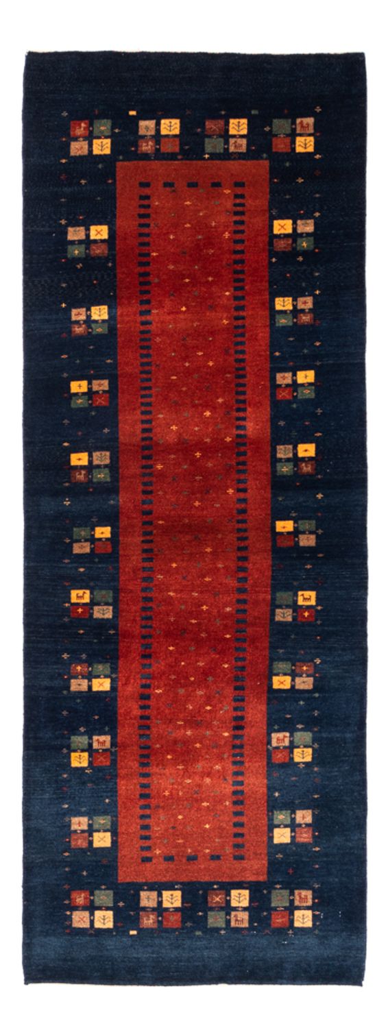 Persisk Gabbeh Teppe 214x80cm - Perserteppich Wollteppich