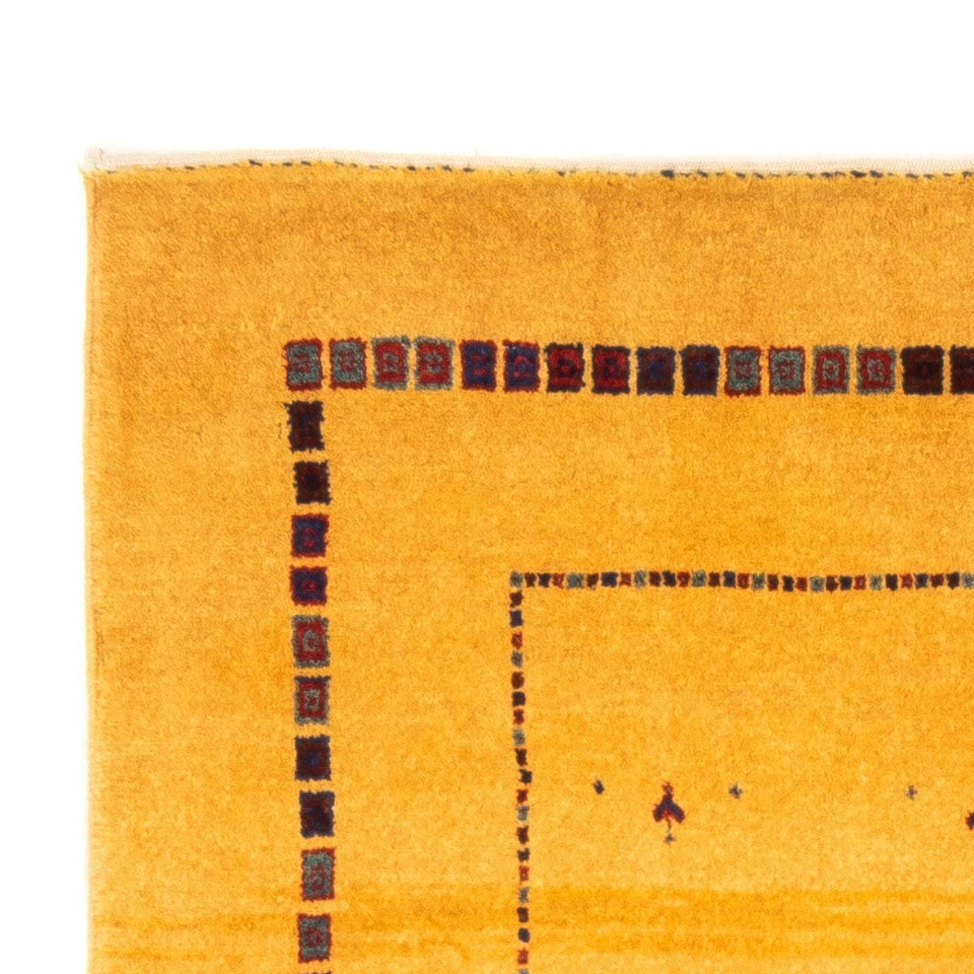 Persisk Gabbeh Teppe 155x83cm - Perserteppich Wollteppich