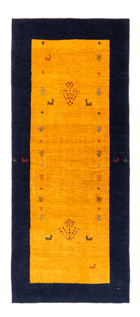 Løper Gabbeh-teppe - persisk - 188 x 82 cm - gull – product image