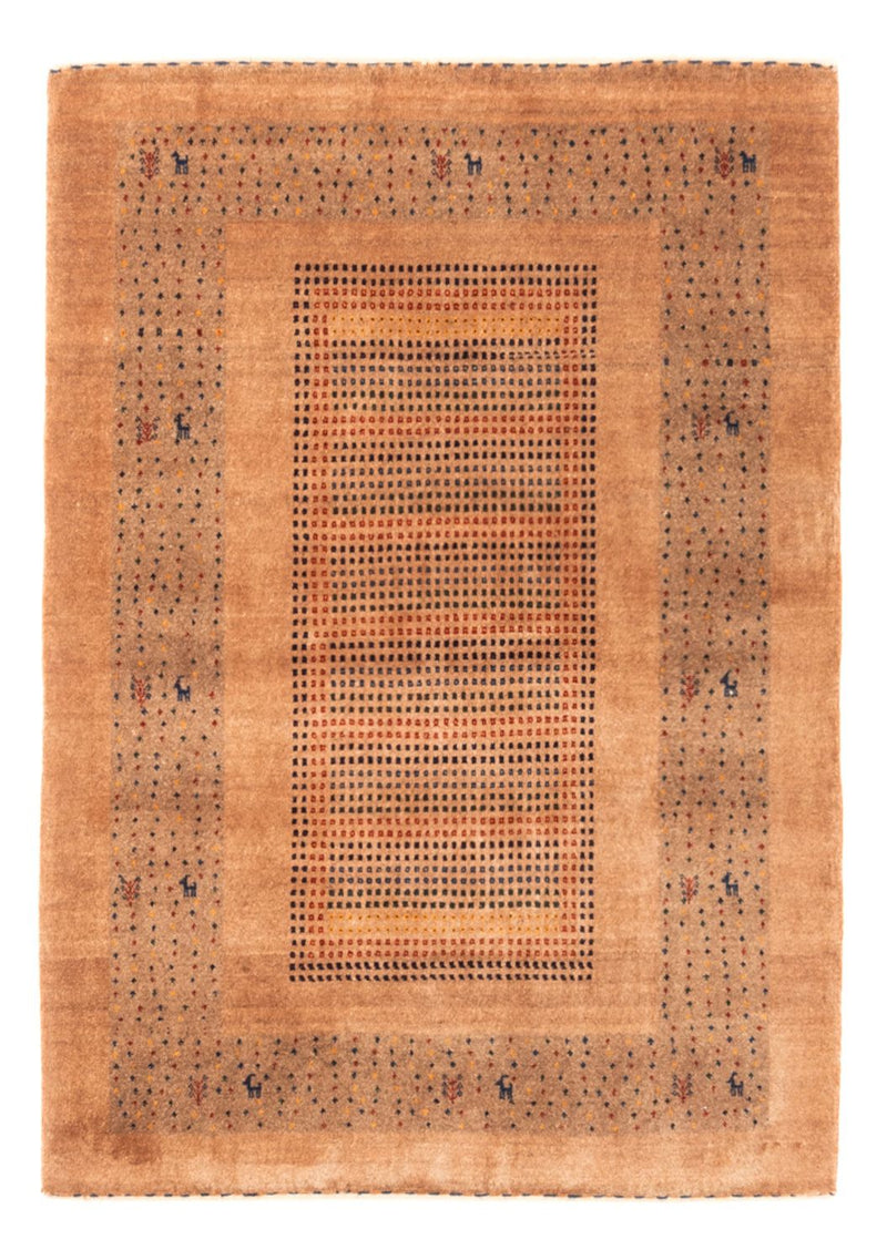 Persisk Gabbeh Teppe 150x108cm - Perserteppich Wollteppich