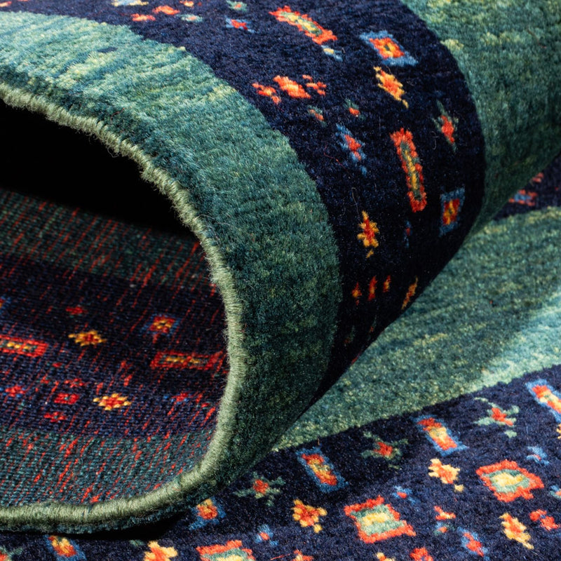 Persisk Gabbeh Teppe 82x127cm - Perserteppich Wollteppich