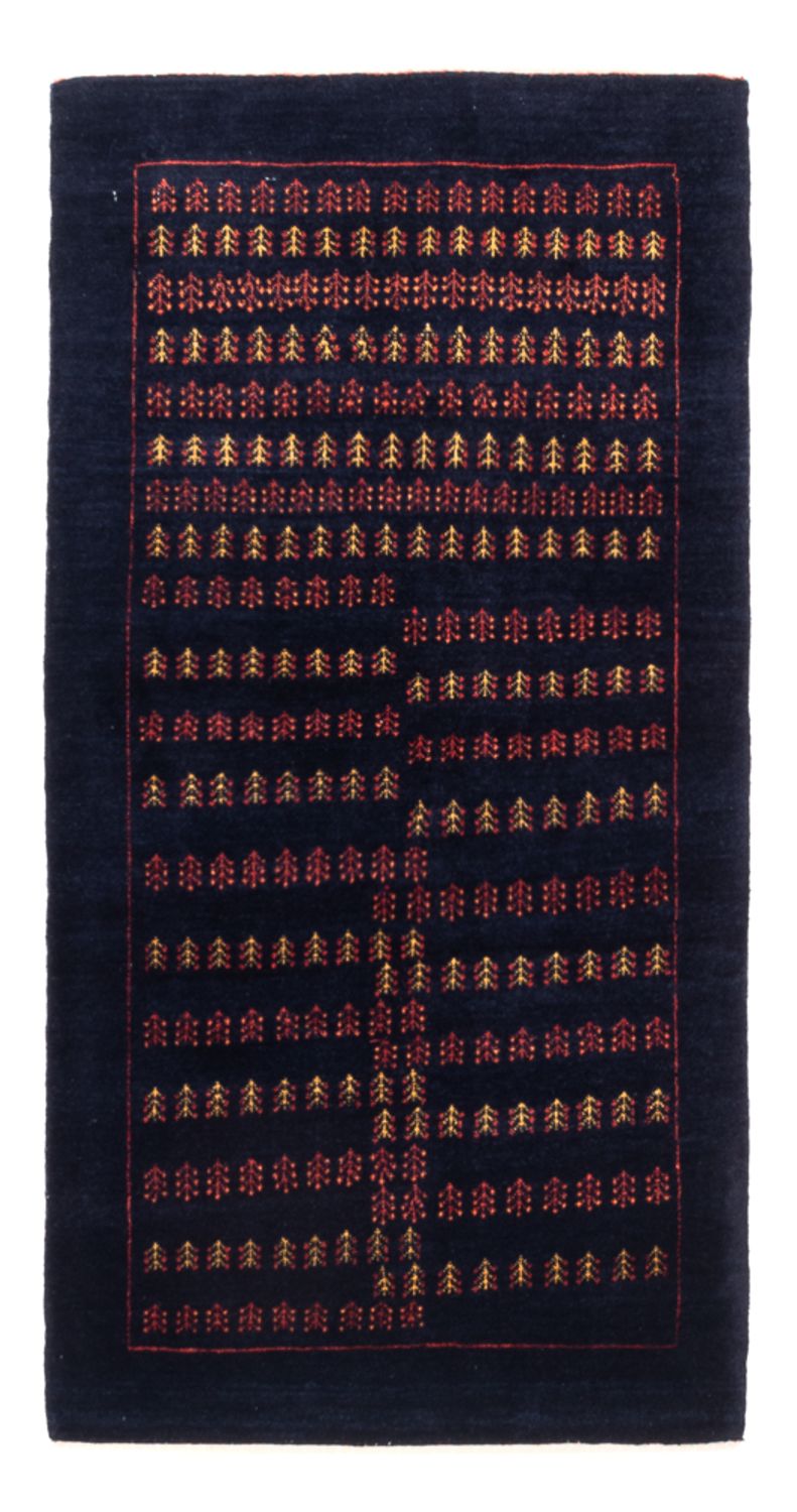 Persisk Gabbeh Teppe 144x78cm - Perserteppich Wollteppich