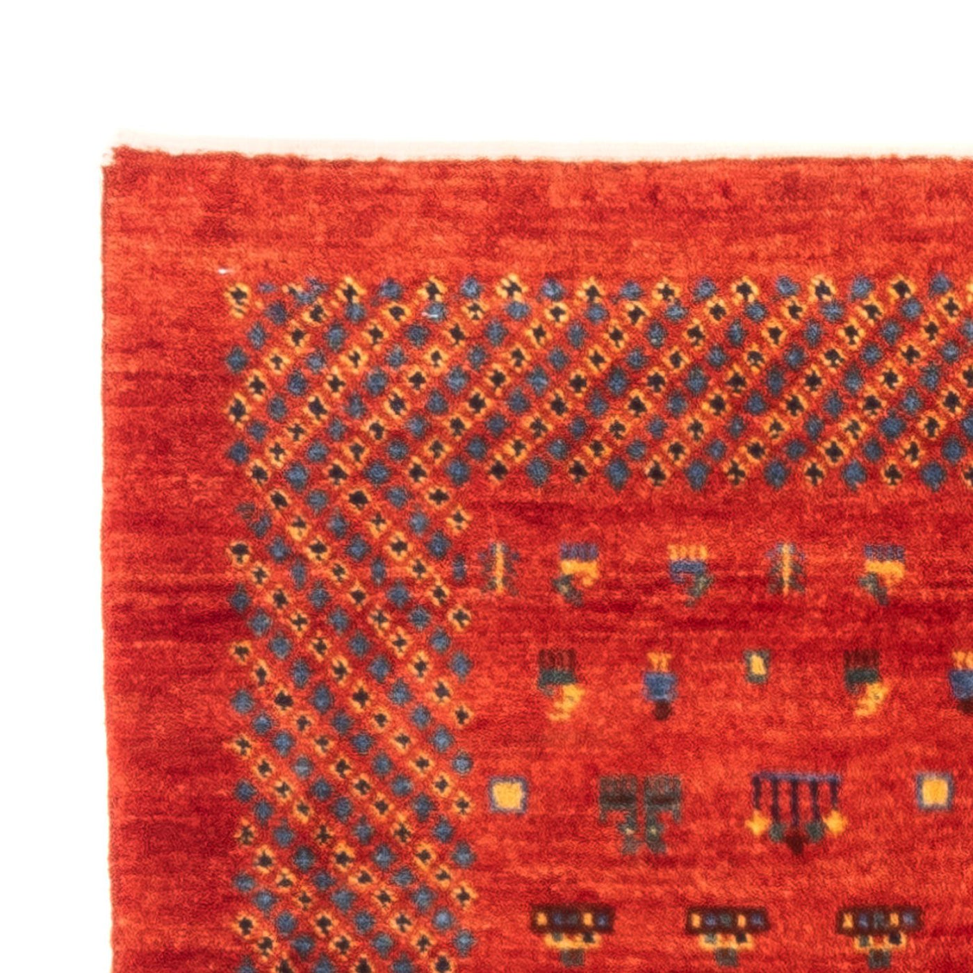 Persisk Gabbeh Teppe 130x79cm - Perserteppich Wollteppich