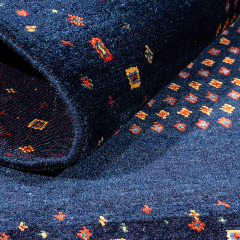 Persisk Gabbeh Teppe 128x82cm - Perserteppich Wollteppich