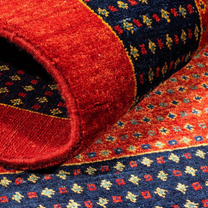 Persisk Gabbeh Teppe 165x118cm - Perserteppich Wollteppich