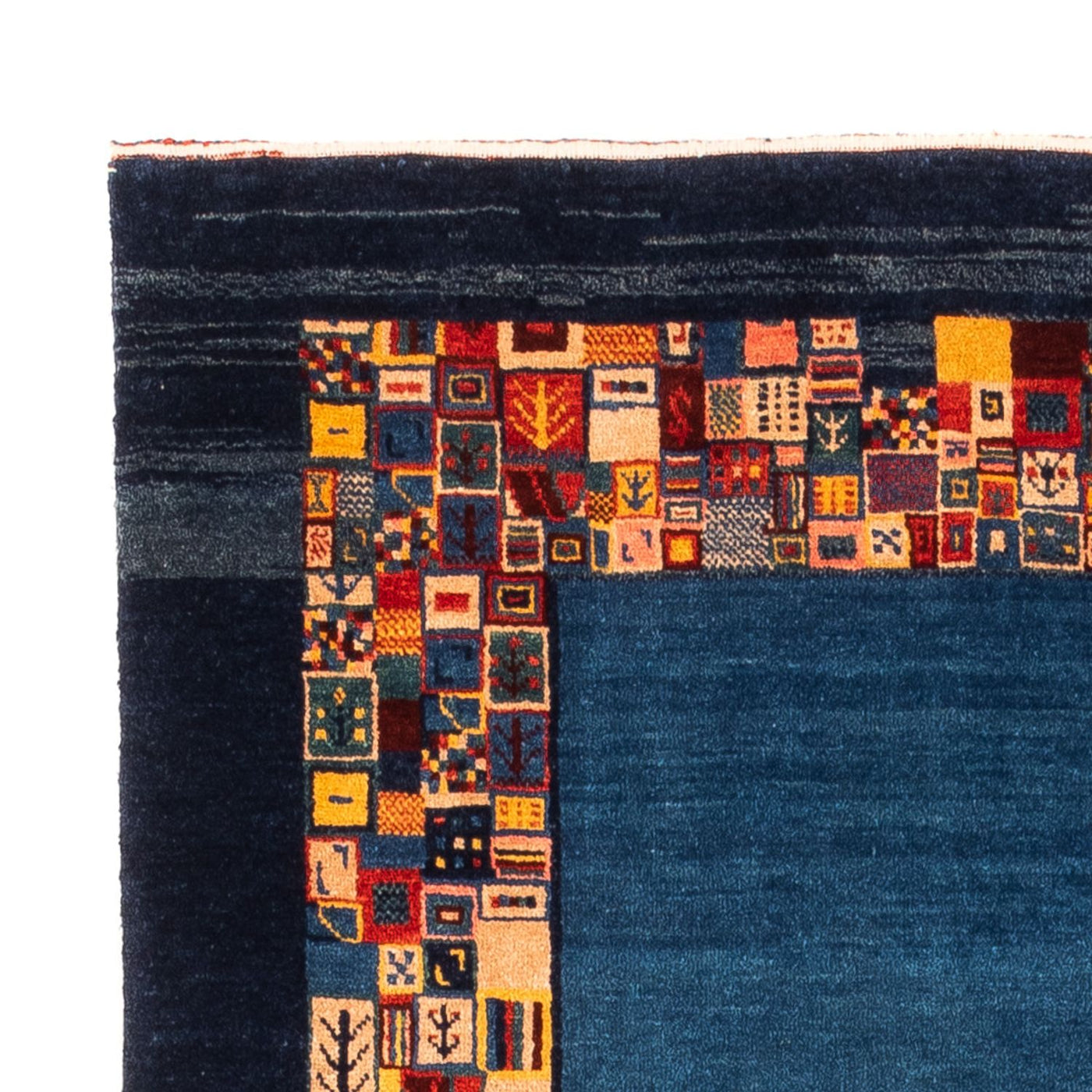 Persisk Gabbeh Teppe 190x110cm - Perserteppich Wollteppich