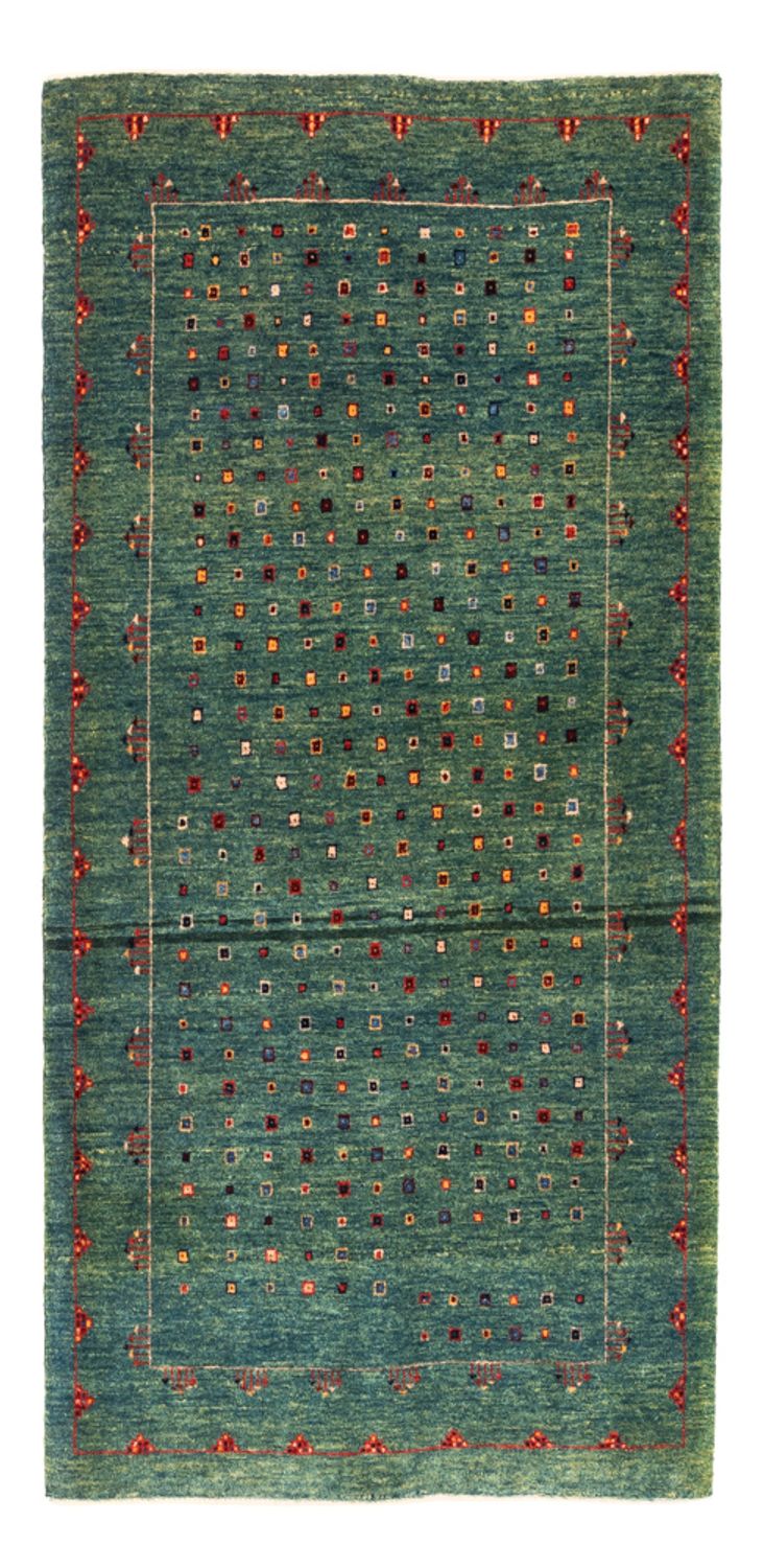 Persisk Gabbeh Teppe 84x163cm - Perserteppich Wollteppich