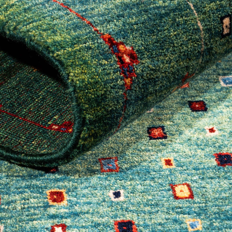 Persisk Gabbeh Teppe 84x163cm - Perserteppich Wollteppich