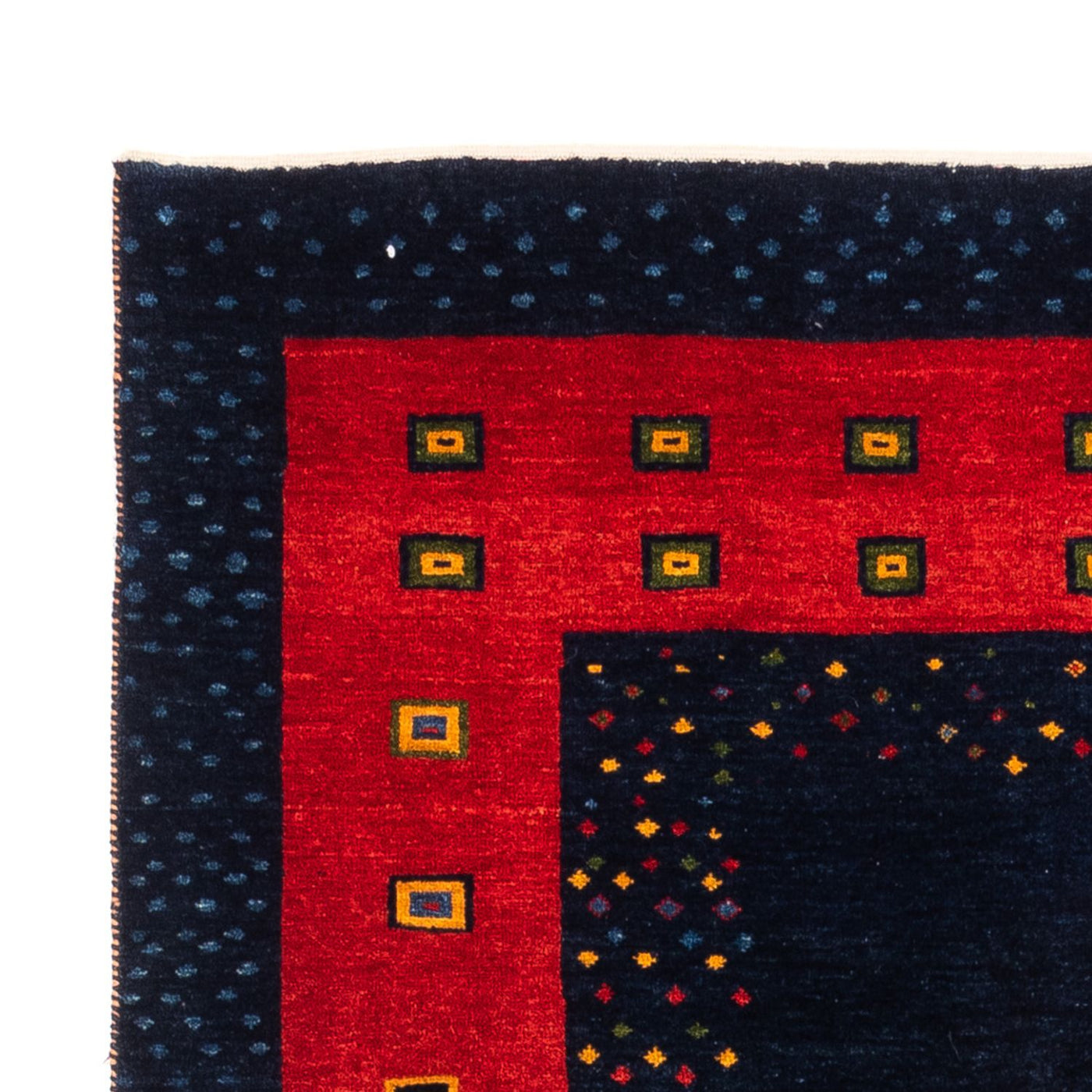 Persisk Gabbeh Teppe 176x123cm - Perserteppich Wollteppich