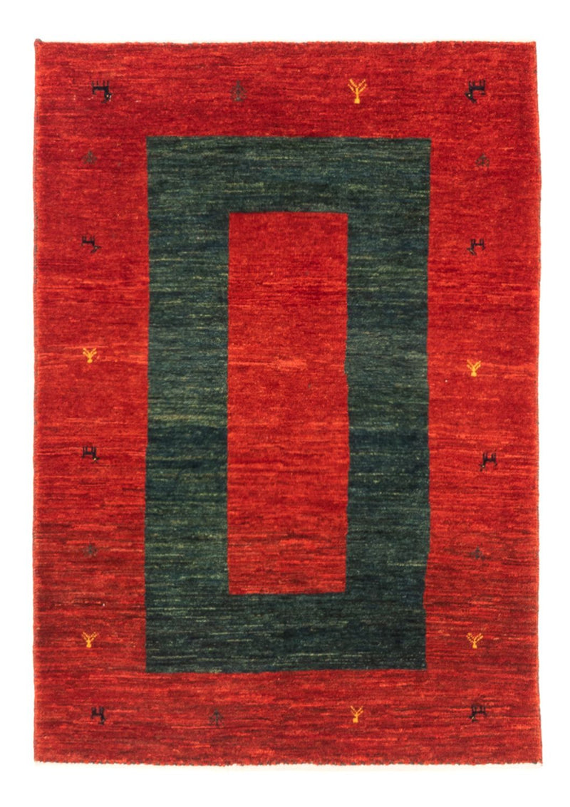 Persisk Gabbeh Teppe 122x78cm - Perserteppich Wollteppich