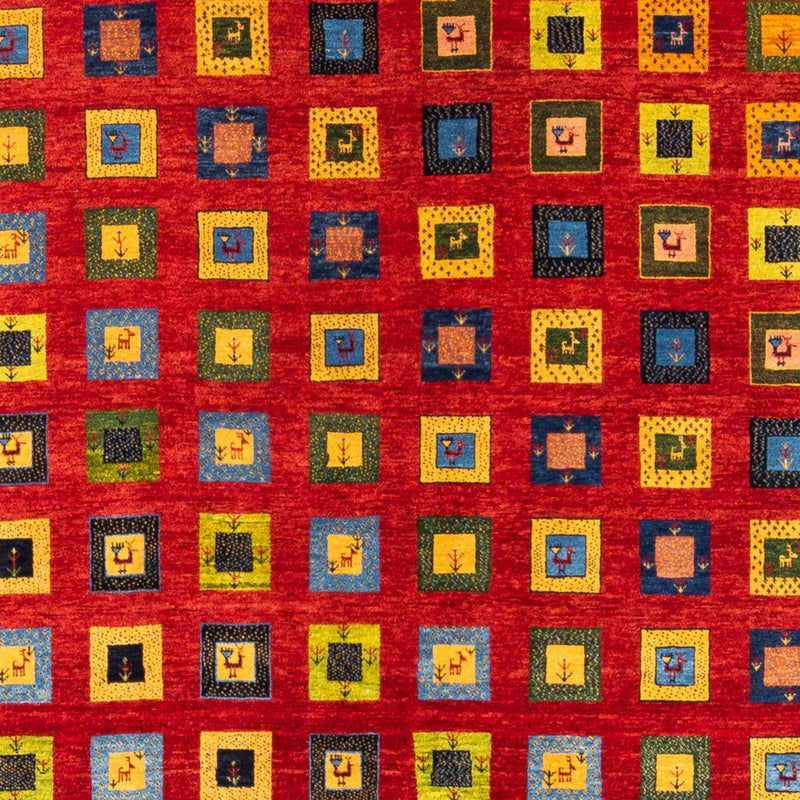 Persisk Gabbeh Teppe 242x186cm - Perserteppich Wollteppich
