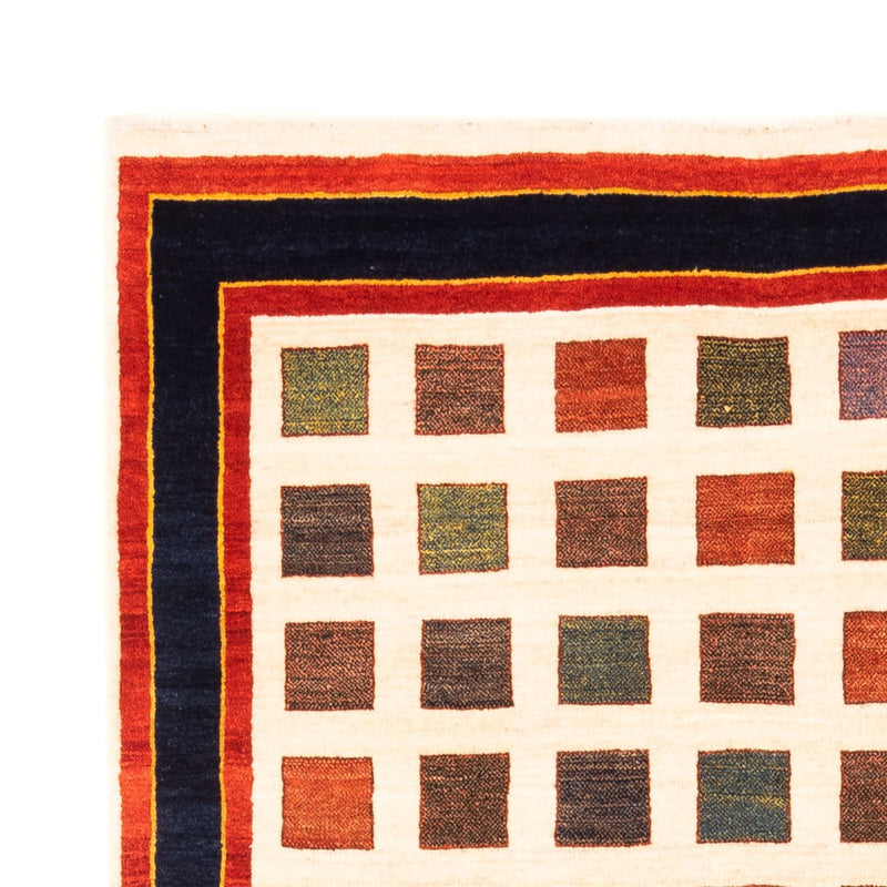 Persisk Gabbeh Teppe 204x133cm - Perserteppich Wollteppich