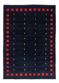 Gabbeh-teppe - persisk - 200 x 146 cm - mørkeblå – product image