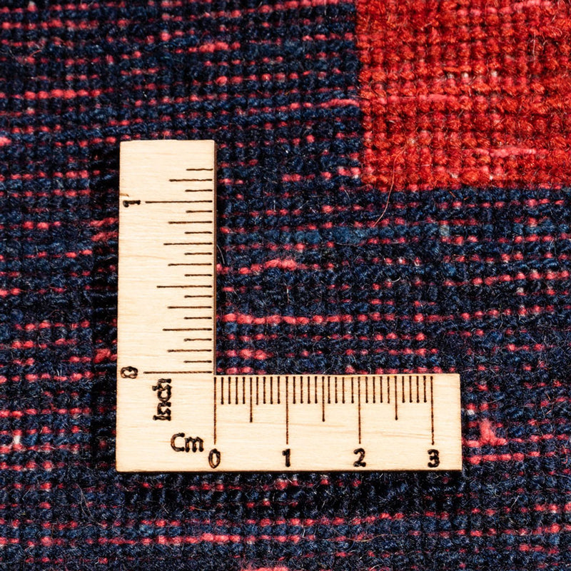 Gabbeh-teppe - persisk - 200 x 146 cm - mørkeblå