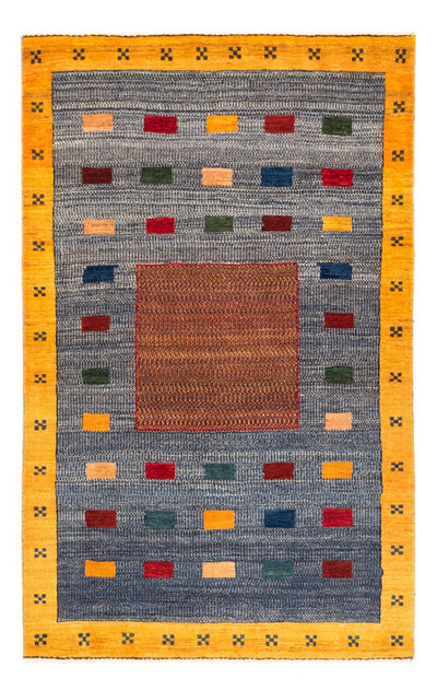 Persisk Gabbeh Teppe 122x190cm - Perserteppich Wollteppich