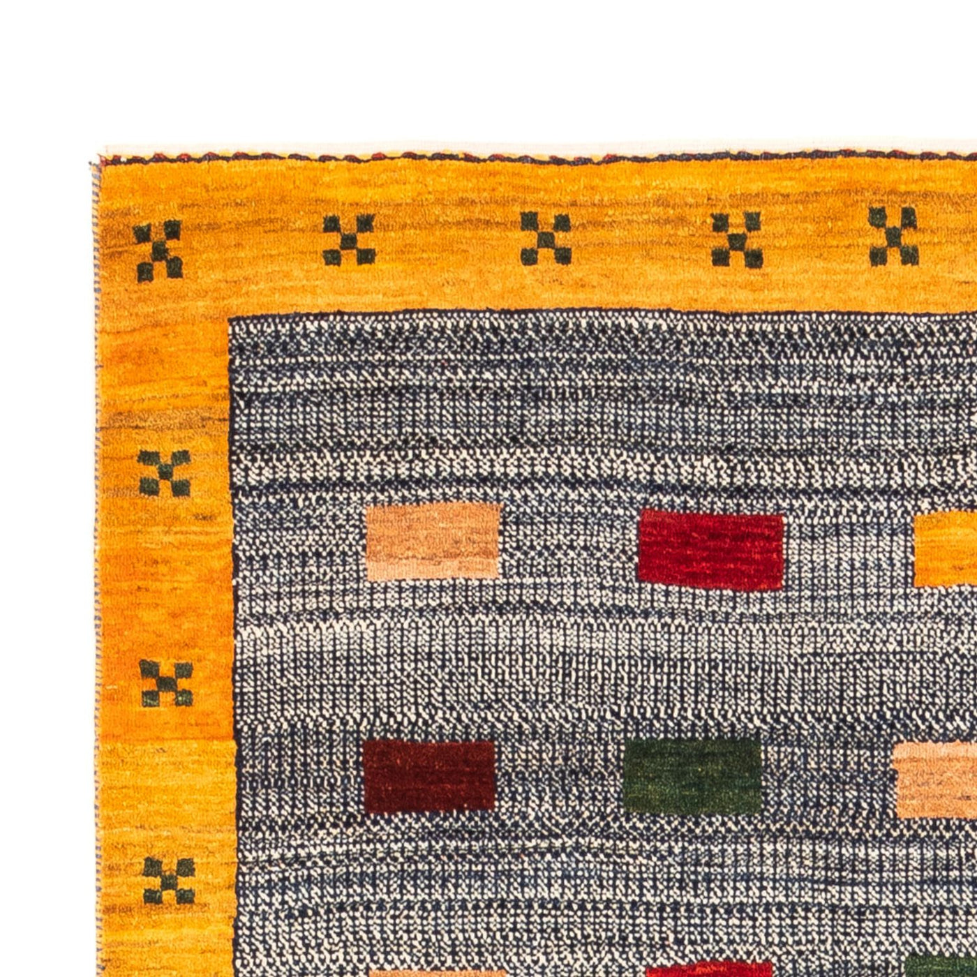 Persisk Gabbeh Teppe 190x122cm - Perserteppich Wollteppich