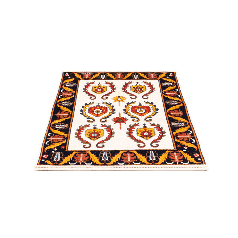 Persisk Gabbeh Teppe 126x86cm - Perserteppich Wollteppich