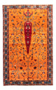 Persisk Gabbeh Teppe 155x100cm - Perserteppich Wollteppich
