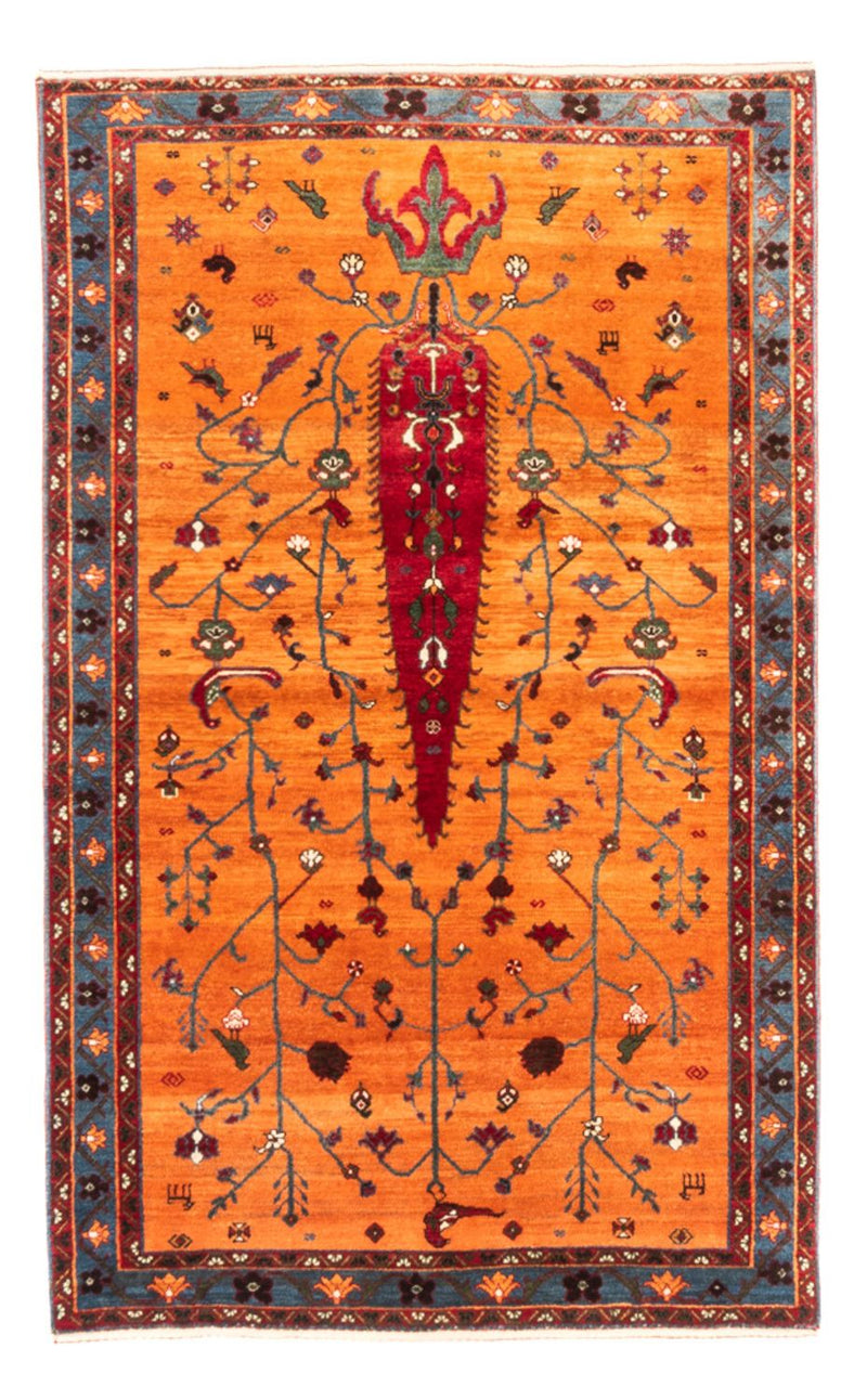 Persisk Gabbeh Teppe 155x100cm - Perserteppich Wollteppich