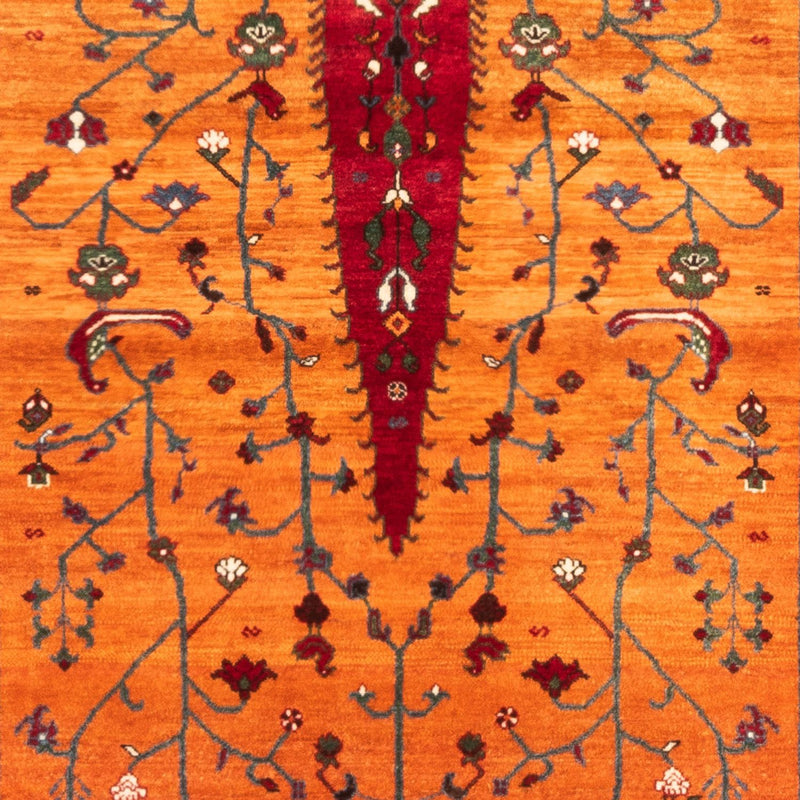 Persisk Gabbeh Teppe 155x100cm - Perserteppich Wollteppich