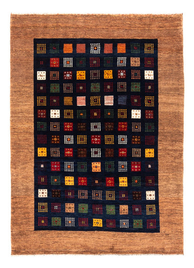 Persisk Gabbeh Teppe 150x200cm - Perserteppich Wollteppich