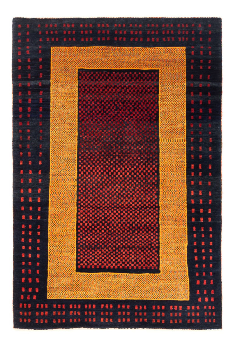 Persisk Gabbeh Teppe 106x163cm - Perserteppich Wollteppich