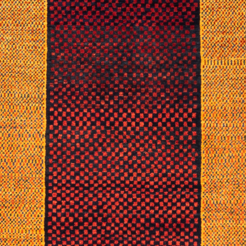 Persisk Gabbeh Teppe 106x163cm - Perserteppich Wollteppich