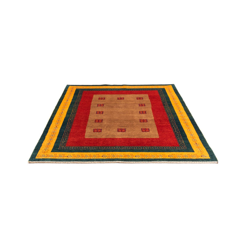Persisk Gabbeh Teppe 197x155cm - Perserteppich Wollteppich