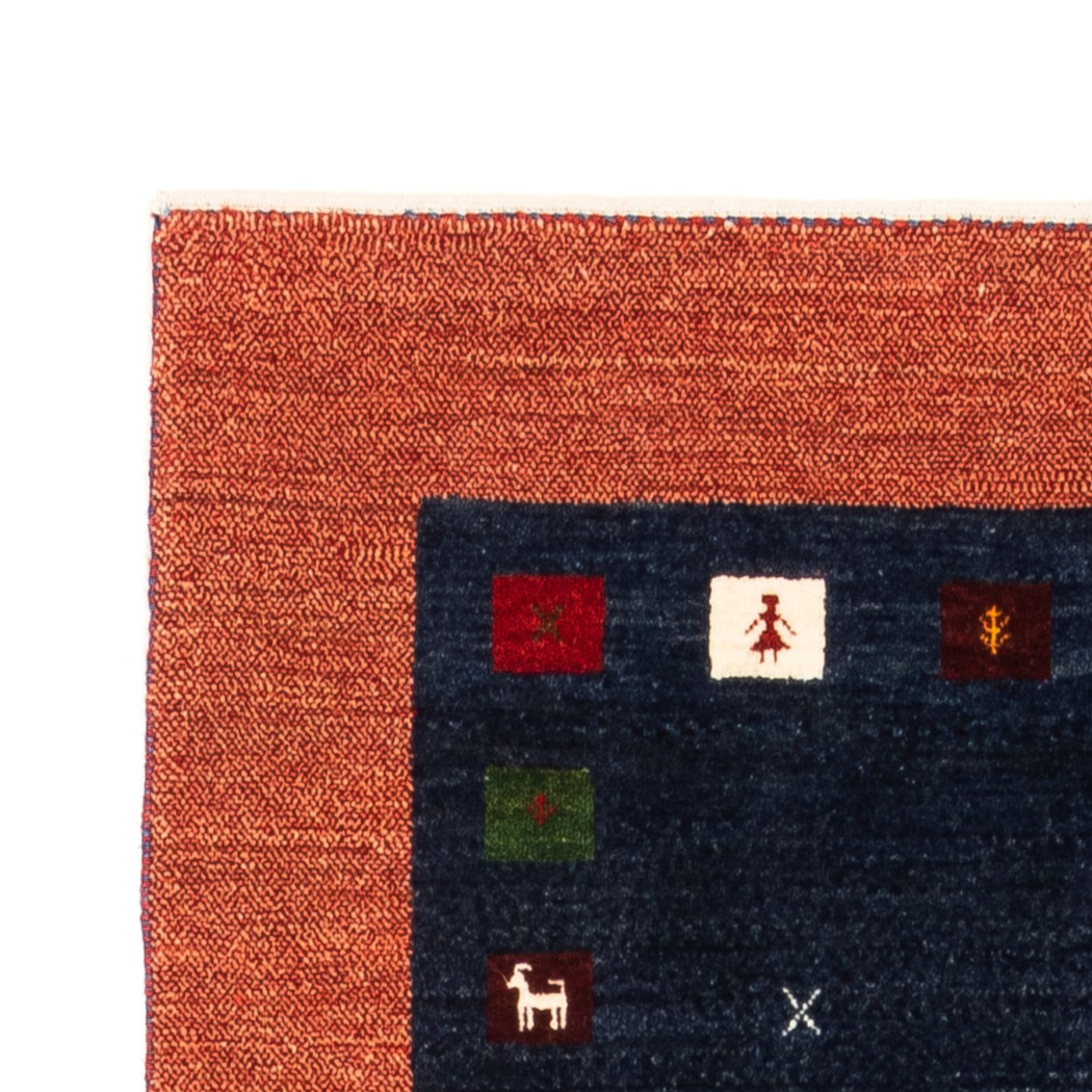 Persisk Gabbeh Teppe 236x85cm - Perserteppich Wollteppich