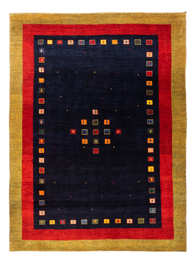 Persisk Gabbeh Teppe 216x158cm - Perserteppich Wollteppich