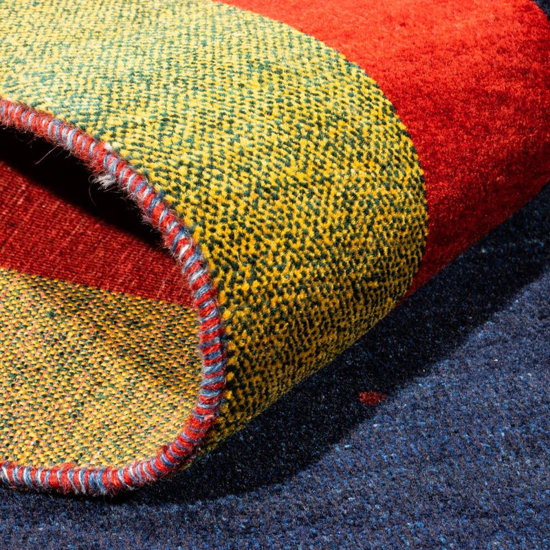 Persisk Gabbeh Teppe 216x158cm - Perserteppich Wollteppich
