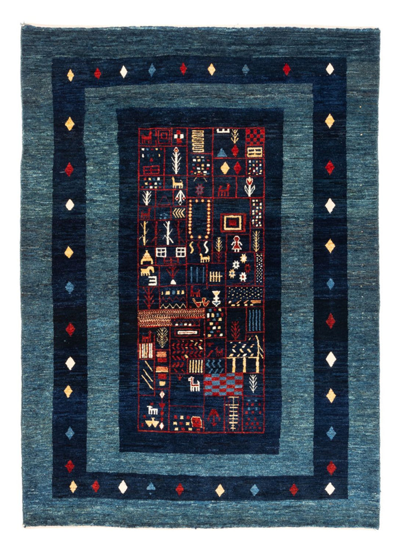 Persisk Gabbeh Teppe 173x124cm - Perserteppich Wollteppich