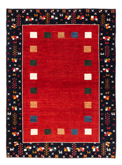 Persisk Gabbeh Teppe 126x172cm - Perserteppich Wollteppich