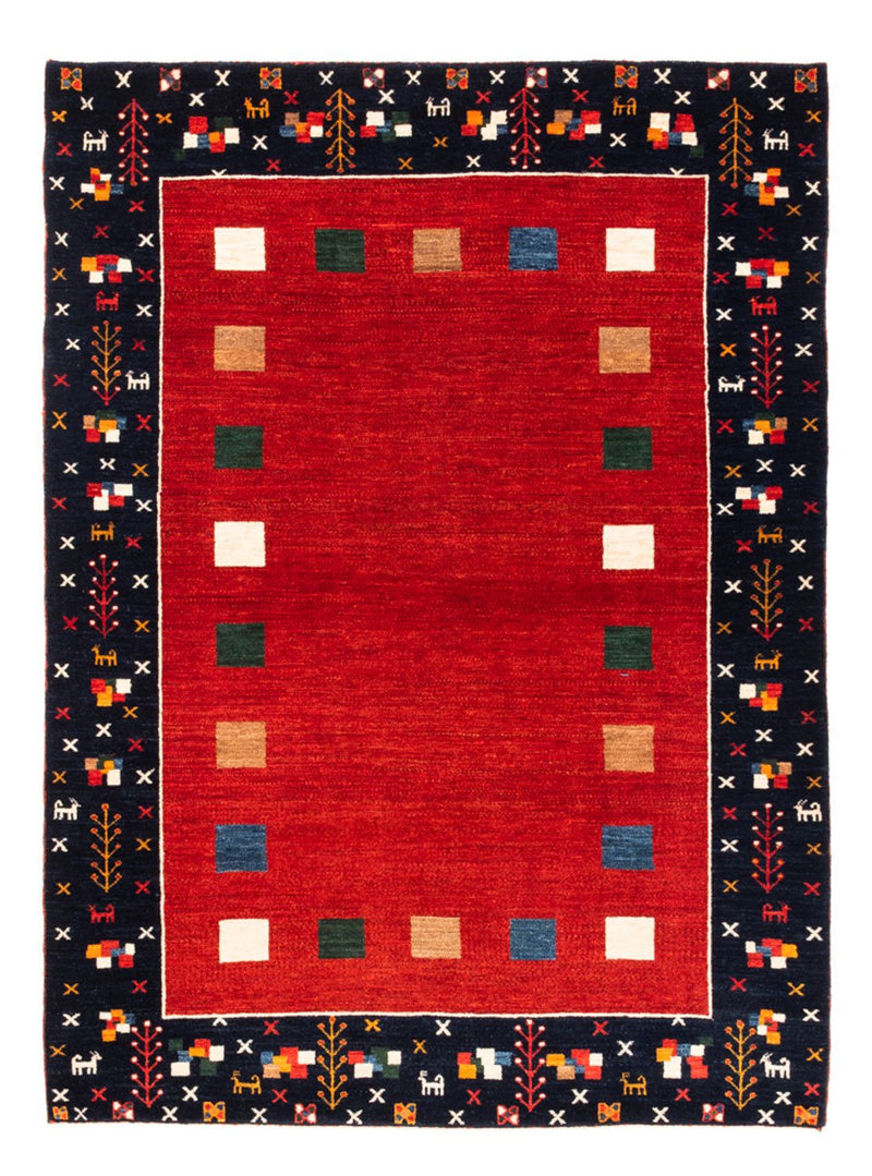 Persisk Gabbeh Teppe 172x126cm - Perserteppich Wollteppich