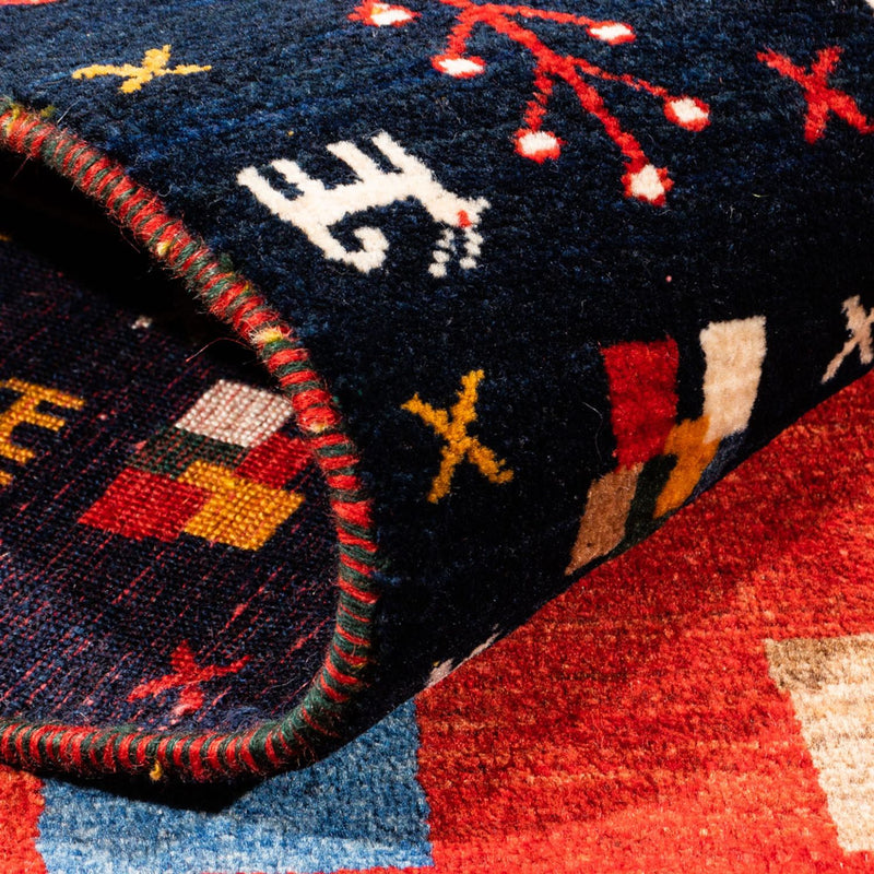 Persisk Gabbeh Teppe 172x126cm - Perserteppich Wollteppich