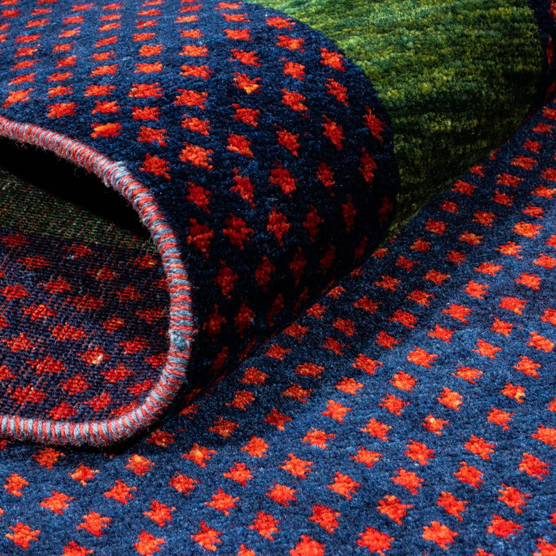 Persisk Gabbeh Teppe 196x124cm - Perserteppich Wollteppich