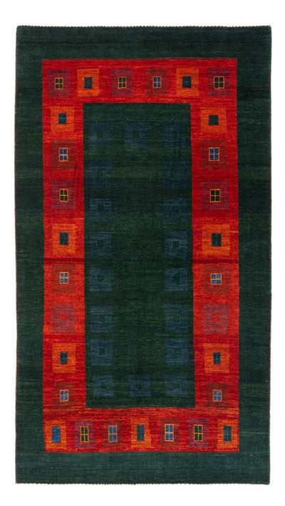Persisk Gabbeh Teppe 122x204cm - Perserteppich Wollteppich