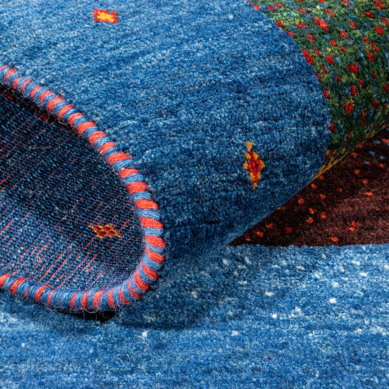 Persisk Gabbeh Teppe 82x120cm - Perserteppich Wollteppich